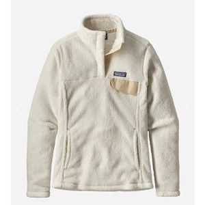 Patagonia cream pullover fleece, size xxs (fits like xs)